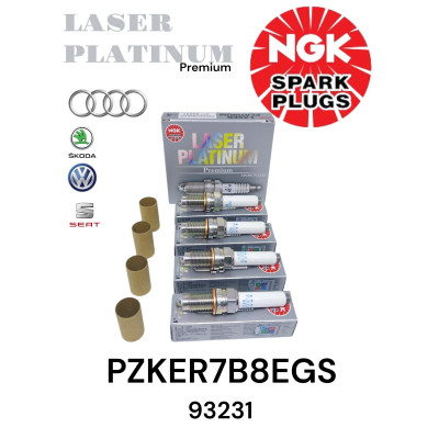 Свеча зажигания NGK 93231 PZKER7B8EGS (VAG 04E905601B)
